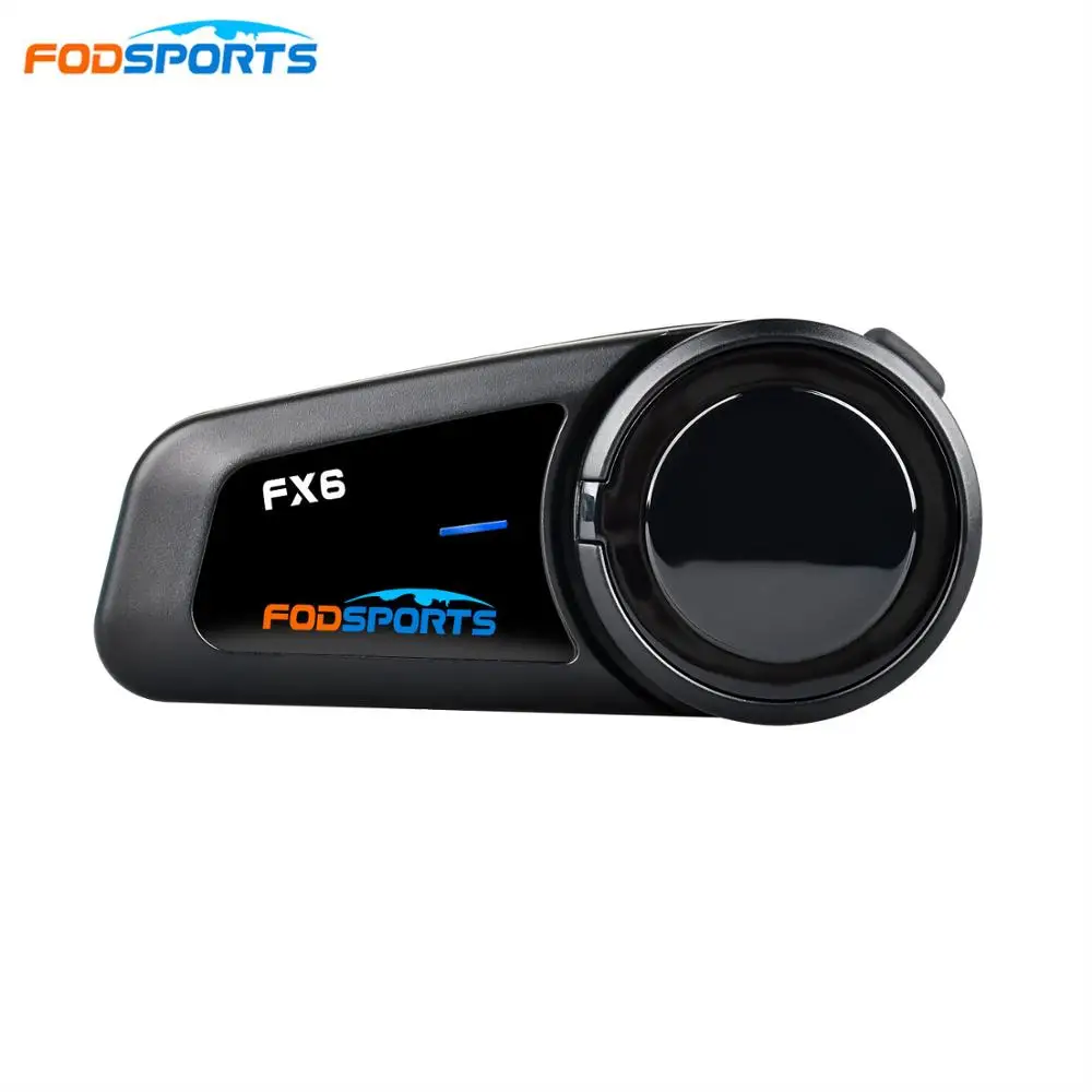2020 version Fodsports FX6 motorcycle helmet intercom wireless bluetooth headset 6 riders 800m FM radio intercomunicador moto
2020 version Fodsports FX6 motorcycle helmet intercom wireless bluetooth headset 6 riders 800m FM radio intercomunicador moto