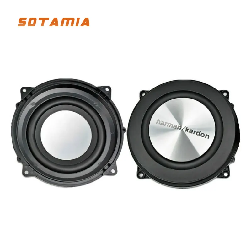 SOTAMIA 2Pcs 4Inch Bass Radiator Passive Radiator DIY Speaker Brushed Aluminum Auxiliary Woofer Vibration Membrane
SOTAMIA 2Pcs 4Inch Bass Radiator Passive Radiator DIY Speaker Brushed Aluminum Auxiliary Woofer Vibration Membrane