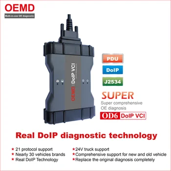 Powerful OD6 Multiple in One J2534/DoIP OE Original Diagnostic Scanner Tool for BMW, for Mercedes-Benz, for Land Rover and More
Powerful OD6 Multiple in One J2534/DoIP OE Original Diagnostic Scanner Tool for BMW, for Mercedes-Benz, for Land Rover and More