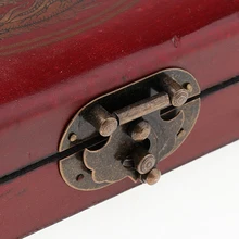 Storage-Box Tiles Mahjong-Game Fiberboard Wooden in Small Set-144 Instruction Traditional-Chinese-Version
