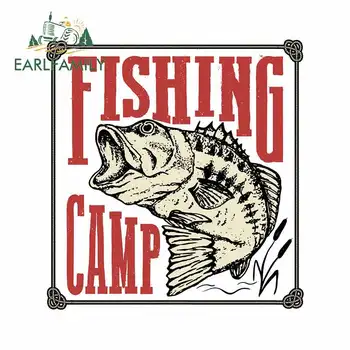 EARLFAMILY 13cm x 12.4cm For Fishing Camp Personality Funny Car Sticker Laptop Windshield The Whole Body Waterproof Vinyl Decal 
EARLFAMILY 13cm x 12.4cm For Fishing Camp Personality Funny Car Sticker Laptop Windshield The Whole Body Waterproof Vinyl Decal
