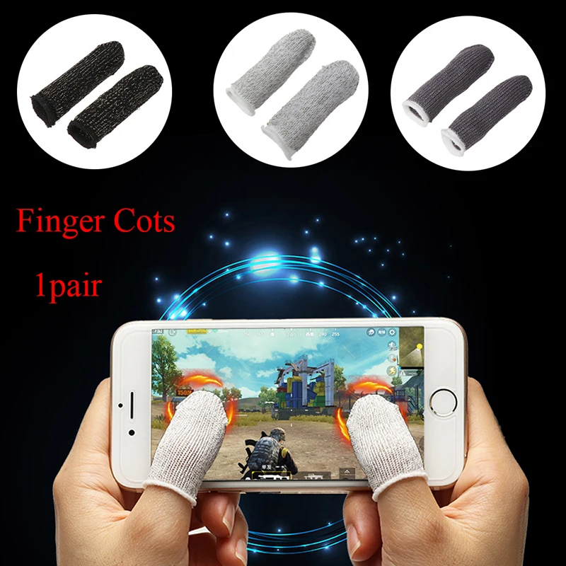 1 Pair PUBG Mobile Finger Stall Sensitive Game Controller Sweatproof Breathable Finger
1 Pair PUBG Mobile Finger Stall Sensitive Game Controller Sweatproof Breathable Finger