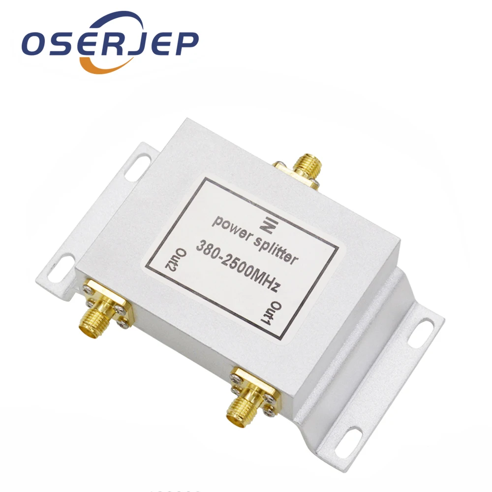 2 Way SMA-Type Power Divider SMA Splitter 380~2500MHz for GSM UMTS WCDMA CDMA 2G 3G 4G lte Signal Mobile Signal Booster Repeater
2 Way SMA-Type Power Divider SMA Splitter 380~2500MHz for GSM UMTS WCDMA CDMA 2G 3G 4G lte Signal Mobile Signal Booster Repeater