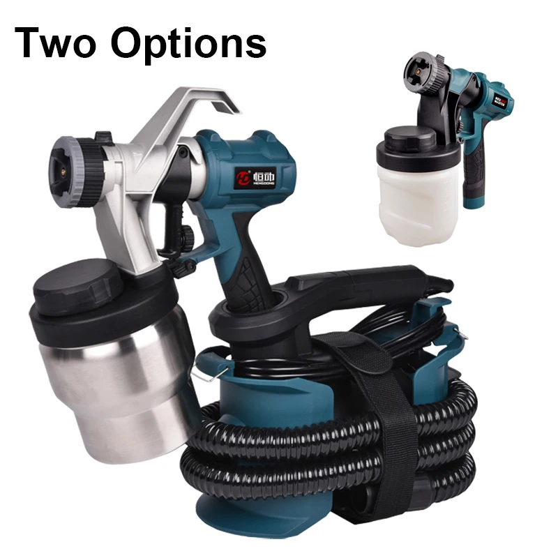 1Set 800W High-Power Electric Spray Gun High-pressure Spraying Machine Paint Latex Paint Spray Gun Household Tool 900ML
1Set 800W High-Power Electric Spray Gun High-pressure Spraying Machine Paint Latex Paint Spray Gun Household Tool 900ML