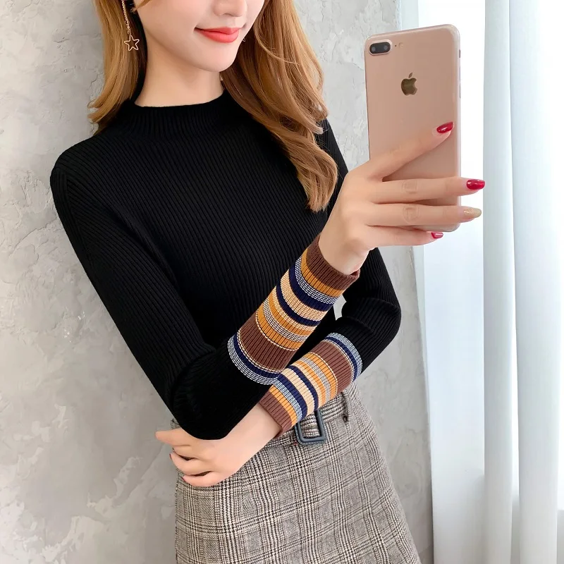 short black tight long-sleeved brim of new fund of autumn winters is knitting render unlined upper garment
short black tight long-sleeved brim of new fund of autumn winters is knitting render unlined upper garment