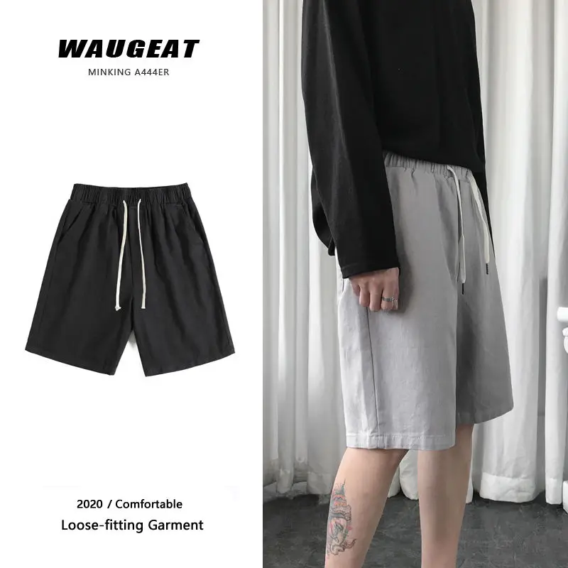 2020 Summer New Youth Popular Men's Simple Solid Color Five-point Pants Fashion Casual Wild Lace Shorts Gray / White / Black
2020 Summer New Youth Popular Men's Simple Solid Color Five-point Pants Fashion Casual Wild Lace Shorts Gray / White / Black