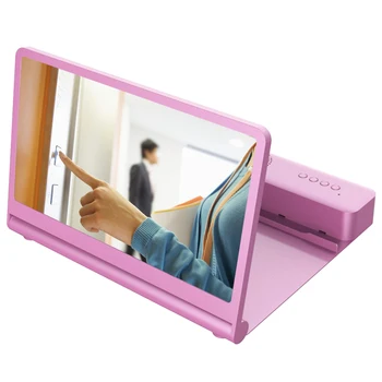 12 Inch Mobile Phone Desktop Stand Screen Magnifier Acrylic Lens 6D HD With Bluetooth Speaker Video Watch Movies Home Non Slip
12 Inch Mobile Phone Desktop Stand Screen Magnifier Acrylic Lens 6D HD With Bluetooth Speaker Video Watch Movies Home Non Slip