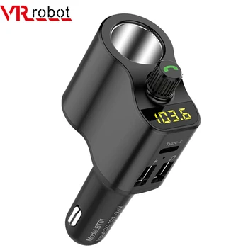 Bluetooth 5.0 FM Transmitter Car MP3 Audio Player Wireless Handsfree Car Kit Cigarette Lighter Socket Adapter Dual USB Charger
Bluetooth 5.0 FM Transmitter Car MP3 Audio Player Wireless Handsfree Car Kit Cigarette Lighter Socket Adapter Dual USB Charger