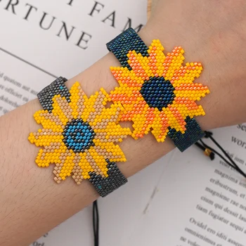 Go2Boho Miyuk Bracelet Sunflower Bracelets Jewelry Handcrafted Trendy Pulseras Mujer Moda 2020 Jewellery
Go2Boho Miyuk Bracelet Sunflower Bracelets Jewelry Handcrafted Trendy Pulseras Mujer Moda 2020 Jewellery
