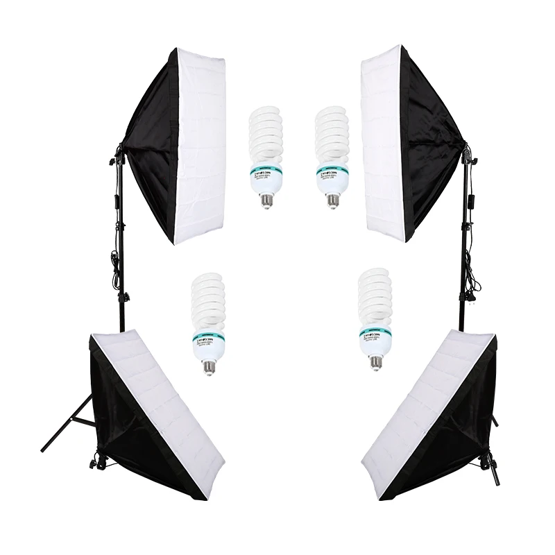 single socket softbox 4*135w lamp set photography light softbox set photographic equipment Photo Studio Equipment Set
single socket softbox 4*135w lamp set photography light softbox set photographic equipment Photo Studio Equipment Set