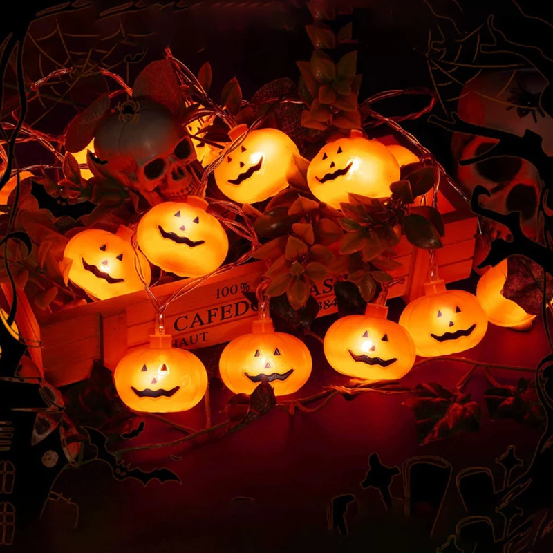 10LED Halloween Pumpkin Strip Light Battery Operated String Lamp Christmas Parties Holiday 3D Pumpkin Home Decor Party Supplies
10LED Halloween Pumpkin Strip Light Battery Operated String Lamp Christmas Parties Holiday 3D Pumpkin Home Decor Party Supplies