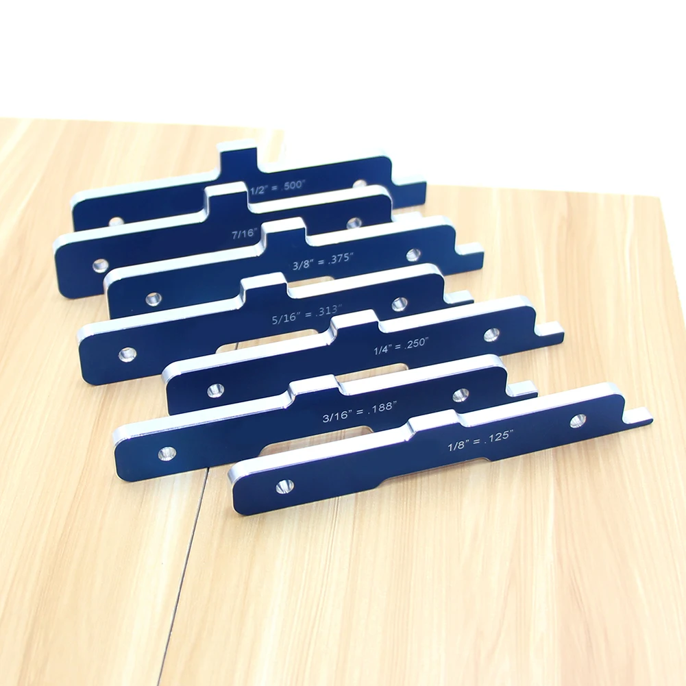 7pcs Aluminum Alloy Router Table Set Up Bars Woodworking Depth Test Distance Set Up Bars For Table Saw Router Table Shaper
7pcs Aluminum Alloy Router Table Set Up Bars Woodworking Depth Test Distance Set Up Bars For Table Saw Router Table Shaper