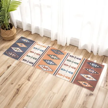Ethnic Style Cotton and Linen Carpet Hand Knot Anti Slip Boho Floor Mat Sofa Tassel Rug Bedroom Bedside Foot Pad Long Tatami Mat 
Ethnic Style Cotton and Linen Carpet Hand Knot Anti Slip Boho Floor Mat Sofa Tassel Rug Bedroom Bedside Foot Pad Long Tatami Mat