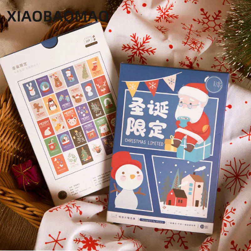 30 sheets/Set Hello Gingerbread Man Christmas Postcard DIY Cartoon Greeting Cards Message Card Xmas and New Year Gift
30 sheets/Set Hello Gingerbread Man Christmas Postcard DIY Cartoon Greeting Cards Message Card Xmas and New Year Gift