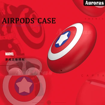 Auroras For Airpods Pro Case Cover Captain America Design Full Cover Headphone Protector Case For Apple Airpods 1 2 Cover
Auroras For Airpods Pro Case Cover Captain America Design Full Cover Headphone Protector Case For Apple Airpods 1 2 Cover