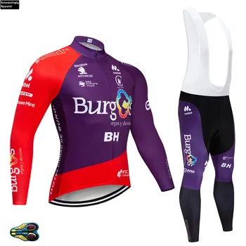 Burg Team Autumn 2020 Purple Cycling Jersey 20D Bike Pants Set Mens Long Sleeve Ropa Ciclismo Bicycle Clothing Cycling Wear 
Burg Team Autumn 2020 Purple Cycling Jersey 20D Bike Pants Set Mens Long Sleeve Ropa Ciclismo Bicycle Clothing Cycling Wear