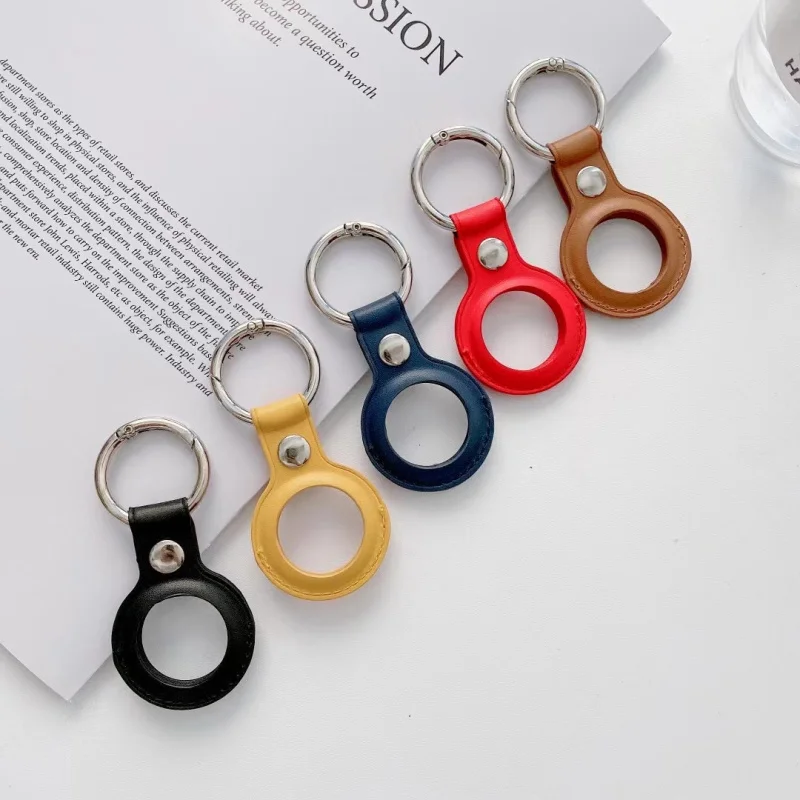 Качественная кожаная задняя крышка для Apple airtag, Защитная крышка для локатора, трекера, устройства от потери, брелок для защиты рукава
Качественная кожаная задняя крышка для Apple airtag, Защитная крышка для локатора, трекера, устройства от потери, брелок для защиты рукава