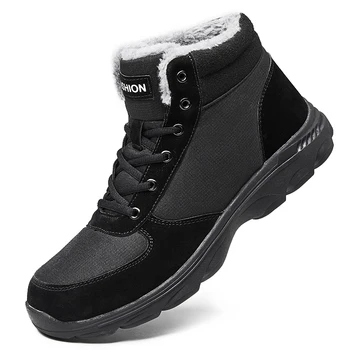 Men Winter Boots Outdoor Warm Male Fashion Soft Walking Sneakers Black Blue Comfortable Man Casual Footwear Big Size
Men Winter Boots Outdoor Warm Male Fashion Soft Walking Sneakers Black Blue Comfortable Man Casual Footwear Big Size
