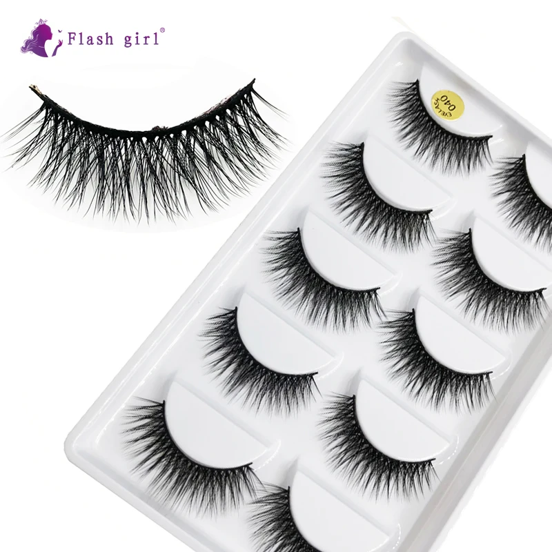 Flash girl The newest 040 100% handmade 5pais 3D mink Eyelashes comfort and soft false Eyelashes
Flash girl The newest 040 100% handmade 5pais 3D mink Eyelashes comfort and soft false Eyelashes