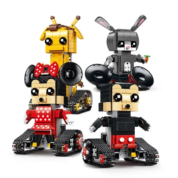 SHAREFUNBAY RC building block toy application electronic building block cartoon Mickey Minnie RC toy building block
SHAREFUNBAY RC building block toy application electronic building block cartoon Mickey Minnie RC toy building block