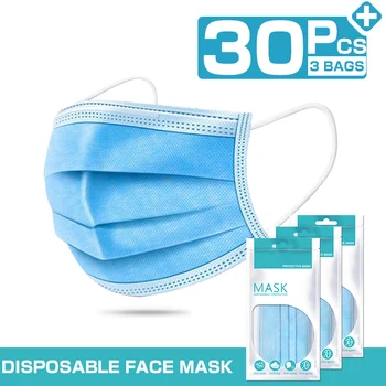 10/20/30/40/Pcs Disposable Face Mask 마스크 3-Ply Protective Non-woven Disposable Elastic Mouth Soft Breathable Hygiene Safety Face
10/20/30/40/Pcs Disposable Face Mask 마스크 3-Ply Protective Non-woven Disposable Elastic Mouth Soft Breathable Hygiene Safety Face