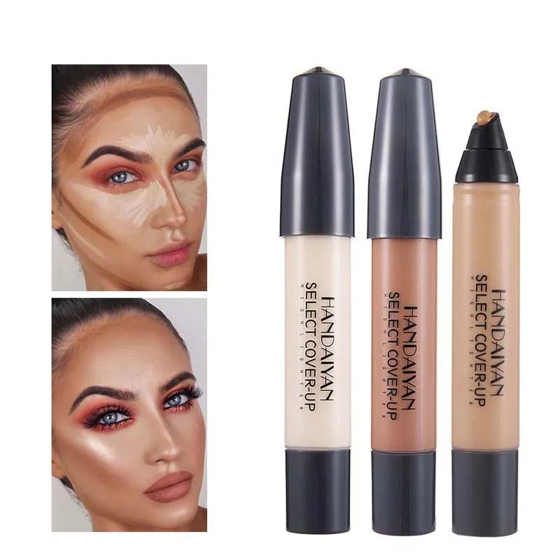 12 Colors High Light Brightening Concealer Pen Long Oil Control Whitening Concealer Liquid Foundation Makeup
12 Colors High Light Brightening Concealer Pen Long Oil Control Whitening Concealer Liquid Foundation Makeup