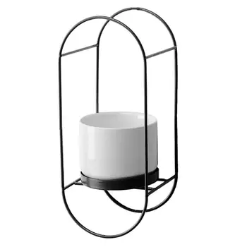 1 Set Wall Hanging Simple Durable Supporting Shelf Planter Holder Flowerpot Bracket With Ceramic Planter For Balcony Home Garden
1 Set Wall Hanging Simple Durable Supporting Shelf Planter Holder Flowerpot Bracket With Ceramic Planter For Balcony Home Garden