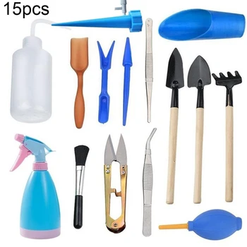 New 15pc/set Watering Sowing Seedling Digging Garden Planter Kit Mini Home DIY Tool Prune Succulent Plant Grafting
New 15pc/set Watering Sowing Seedling Digging Garden Planter Kit Mini Home DIY Tool Prune Succulent Plant Grafting