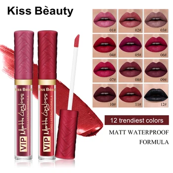 Natural Long-lasting Moisturizer Glaze Fog Surface Velvet Matte Lip Waterproof Liquid Lipstick Makeup Lip Gloss 12-Colors
Natural Long-lasting Moisturizer Glaze Fog Surface Velvet Matte Lip Waterproof Liquid Lipstick Makeup Lip Gloss 12-Colors