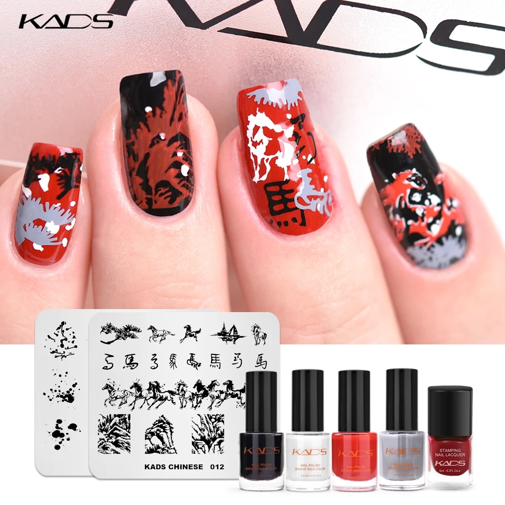 KADS Nail Art Stamping Plates Set Chinese & Fashion Element Image Design Stamp Templates Printing Art Stencils Tools Kit
KADS Nail Art Stamping Plates Set Chinese & Fashion Element Image Design Stamp Templates Printing Art Stencils Tools Kit