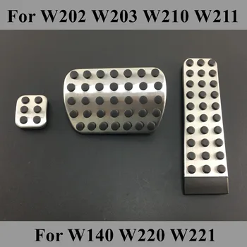 For Mercedes Benz C E S Class W202 W203 1993-2007 W210 W211 W140 W220 W221 Gas Fuel Brake Foot Pedal Pad Plate Kit Set AT MT
For Mercedes Benz C E S Class W202 W203 1993-2007 W210 W211 W140 W220 W221 Gas Fuel Brake Foot Pedal Pad Plate Kit Set AT MT