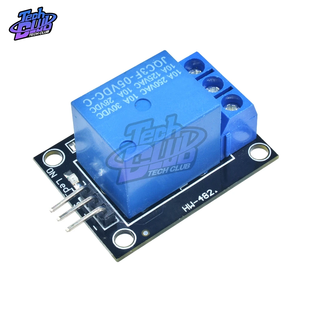 KY-019 5V One 1 Channel Relay Module Board Shield for PIC AVR DSP ARM for Arduino Relay
KY-019 5V One 1 Channel Relay Module Board Shield for PIC AVR DSP ARM for Arduino Relay