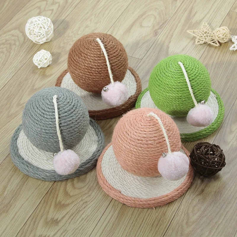 Cat Scratch Board Cat Sisal Scratch Column Wear-Resistant Round Scratch Ball Cat Toy Grinding Claw Cat Supplies Grinding Claw
Cat Scratch Board Cat Sisal Scratch Column Wear-Resistant Round Scratch Ball Cat Toy Grinding Claw Cat Supplies Grinding Claw