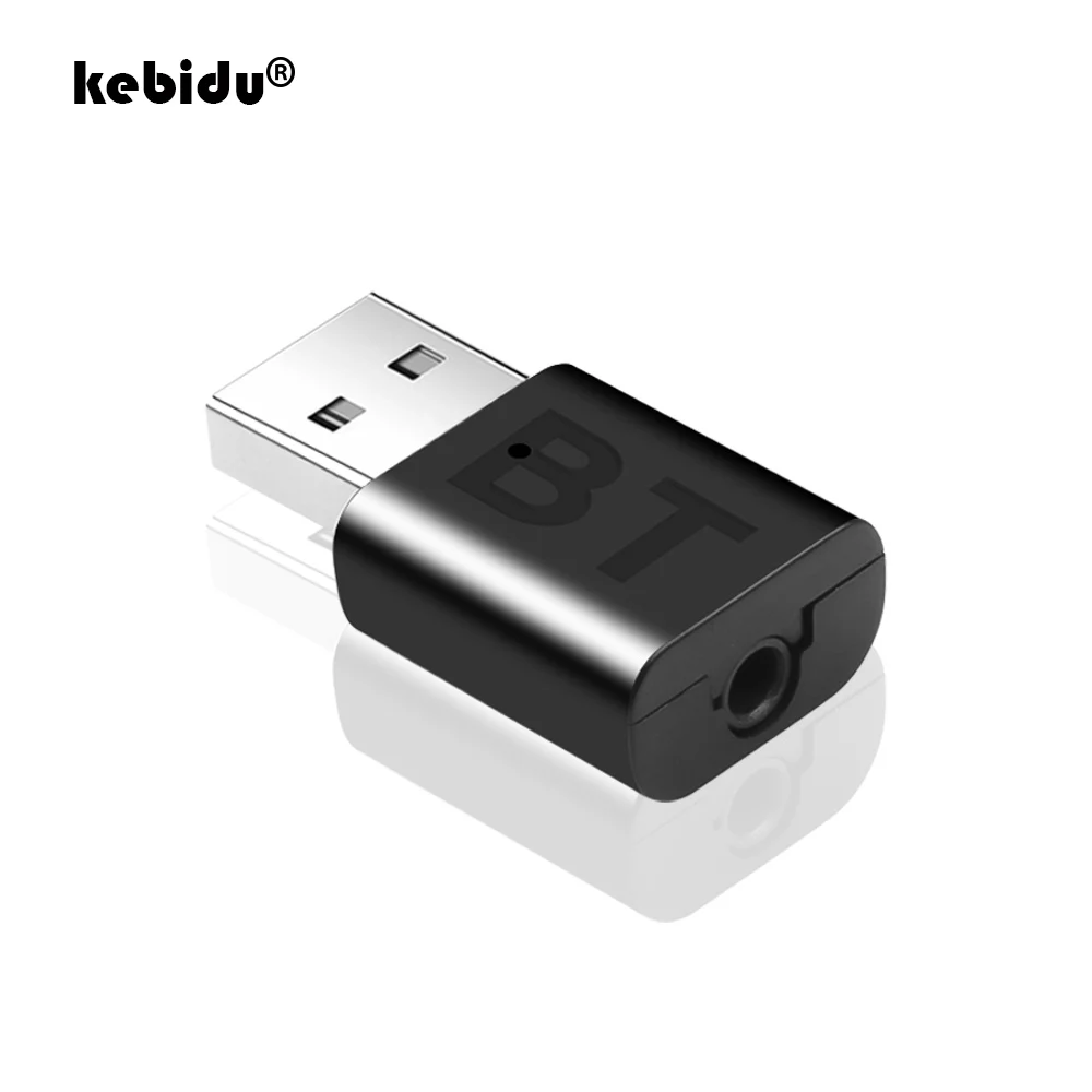 Автомобильный Bluetooth 4 0 аудио адаптер приемник беспроводной музыки 3 5 мм AUX разъем