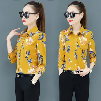 2020 New Spring Women Print Chiffon Shirt & Blouses Feminine Long Sleeve Tops & Blouse Plus Size 4XL
2020 New Spring Women Print Chiffon Shirt & Blouses Feminine Long Sleeve Tops & Blouse Plus Size 4XL