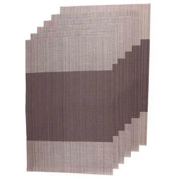 6Pcs Placemats Kitchen Dinning Table Place Mats Non-Slip Dish Bowl Placement Heat Stain Resistant Table Decorative Mats coffee
6Pcs Placemats Kitchen Dinning Table Place Mats Non-Slip Dish Bowl Placement Heat Stain Resistant Table Decorative Mats coffee