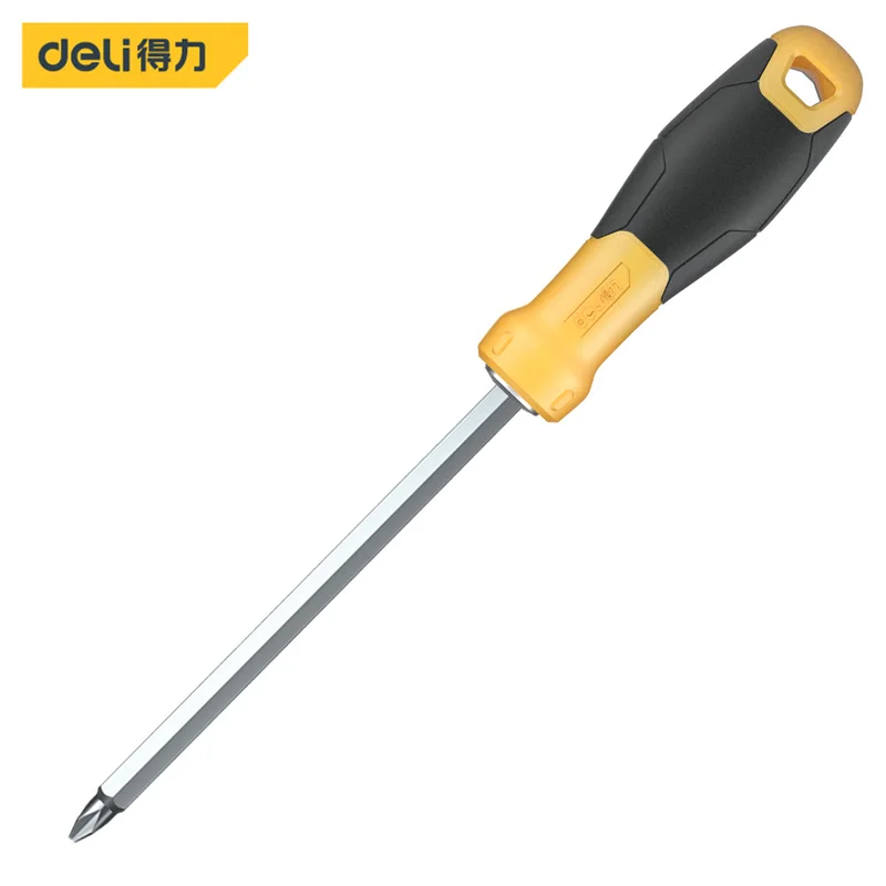 Deli Double-Use 2-in-1 Slotted/Phillips Screwdriver Removable Hand Tool Chrome Vanadium Steel Repair Tool Handle Screw Driver
Deli Double-Use 2-in-1 Slotted/Phillips Screwdriver Removable Hand Tool Chrome Vanadium Steel Repair Tool Handle Screw Driver