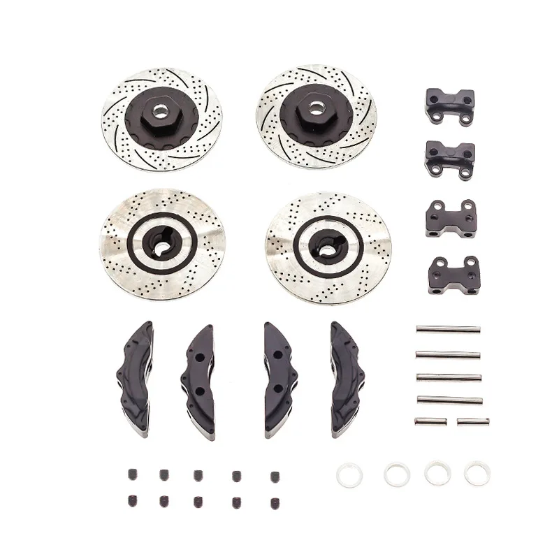 1 set Black Red Full Metal Simulate Brake Disc Kit with Calipers for 1/10 RC Car Trx-s Parts Accessories
1 set Black Red Full Metal Simulate Brake Disc Kit with Calipers for 1/10 RC Car Trx-s Parts Accessories