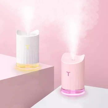 300ML Cat USB Air Humidifier Aroma Essential Oil Diffuser Ultrasonic Mist LED NightLight Humidifier Fogger Christmas Gift
300ML Cat USB Air Humidifier Aroma Essential Oil Diffuser Ultrasonic Mist LED NightLight Humidifier Fogger Christmas Gift