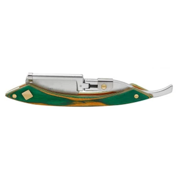 Silver Men Pro Manual Shaver Wood Handle Hairdressing Shaving Blade Holder Foldable Straight Barber Knife Razor for Hairdresser
Silver Men Pro Manual Shaver Wood Handle Hairdressing Shaving Blade Holder Foldable Straight Barber Knife Razor for Hairdresser