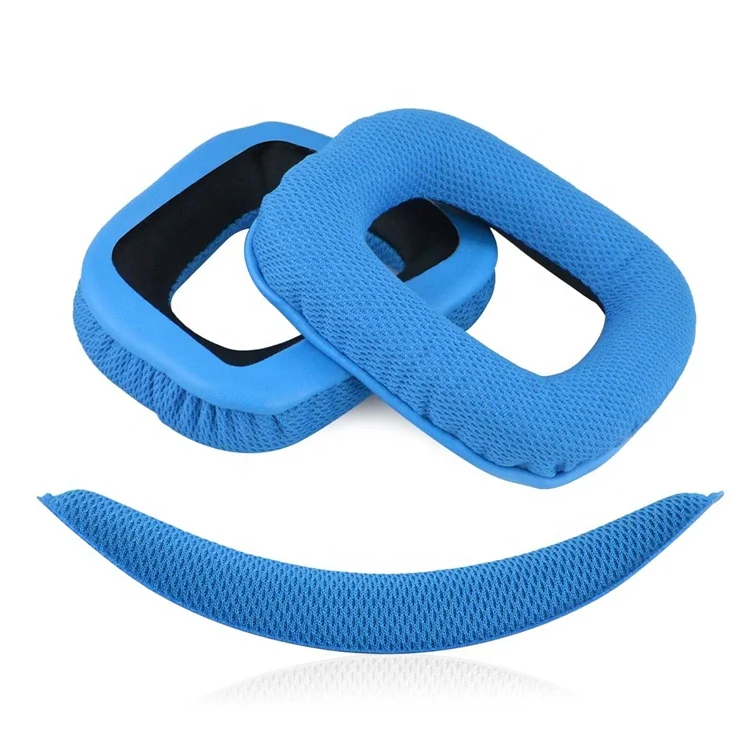 Headphone Earpads Covers for Logitech G35 G930 G430 F450 G230 1Headphone Cushion Pad Replacement Ear Pads Head Beam Sponge | Электроника