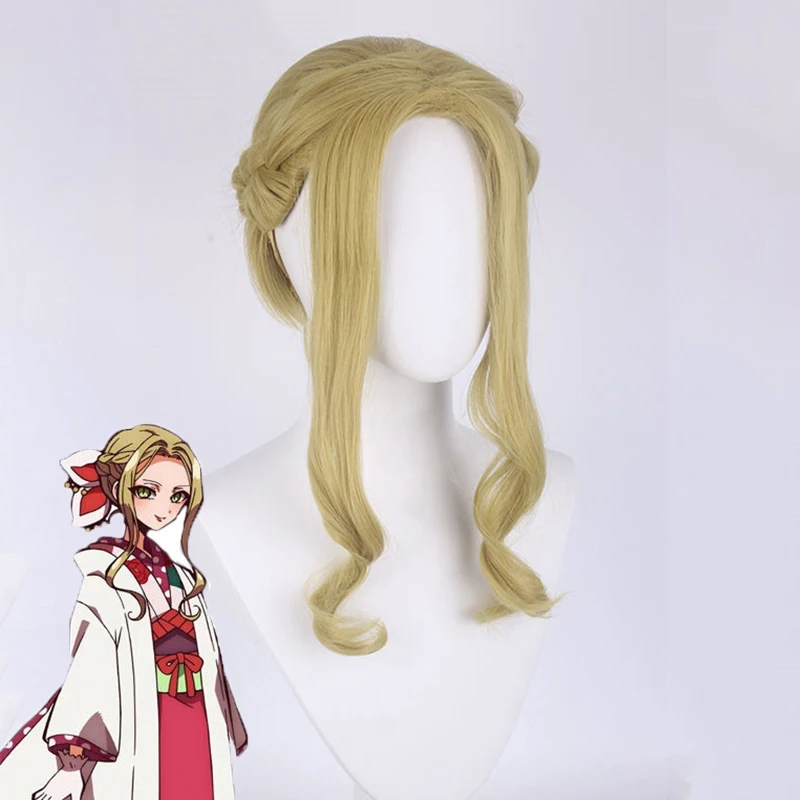 Yako Cosplay Wig Anime Jibaku Shounen Toilet Bound Hanako Kun Women Light Brown Curly Heat Resistant Synthetic Wigs
Yako Cosplay Wig Anime Jibaku Shounen Toilet Bound Hanako Kun Women Light Brown Curly Heat Resistant Synthetic Wigs