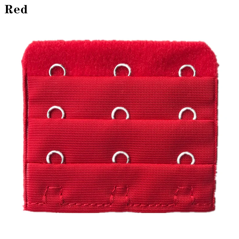3Pcs High Quality Elastic Bra Lengthened Buckle Extension Bra Buckle Three Rows Two/Three Buckle Underwear Women Lingerie