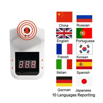 Non-contact Infrared Temperature Measurement K3 Forehead With Voice Report Temperature Meter Digital Temperature Guns
Non-contact Infrared Temperature Measurement K3 Forehead With Voice Report Temperature Meter Digital Temperature Guns