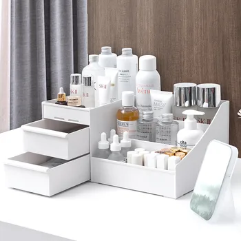 Drawer Storage Cosmetic Makeup Storage Display Holder Makeup Organizer Rack for Creams Make up Brushes Lipsticks Plastic
Drawer Storage Cosmetic Makeup Storage Display Holder Makeup Organizer Rack for Creams Make up Brushes Lipsticks Plastic