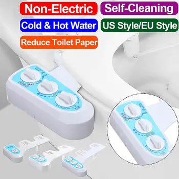 Non-Electric Bidet Attachment Bathroom Toilet Bidet Seat Temperature Control Self-Cleaning Nozzle-Fresh Water Bidet Sprayer
Non-Electric Bidet Attachment Bathroom Toilet Bidet Seat Temperature Control Self-Cleaning Nozzle-Fresh Water Bidet Sprayer