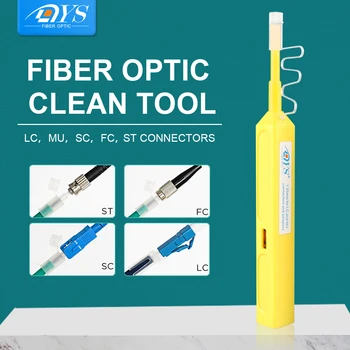 DYS 10PCS One-Click Cleaner Optical Fiber Cleaner Pen Cleans 1.25mm LC MU Connectors End Face Cleaning Tools
DYS 10PCS One-Click Cleaner Optical Fiber Cleaner Pen Cleans 1.25mm LC MU Connectors End Face Cleaning Tools