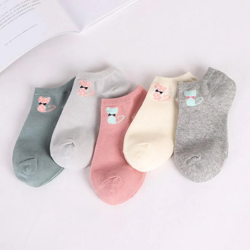 Cartoon Women Socks Cotton Invisible Socks Cute Animal Cat Printed Girl Ankle Socks Harajuku Breathable Socks
Cartoon Women Socks Cotton Invisible Socks Cute Animal Cat Printed Girl Ankle Socks Harajuku Breathable Socks