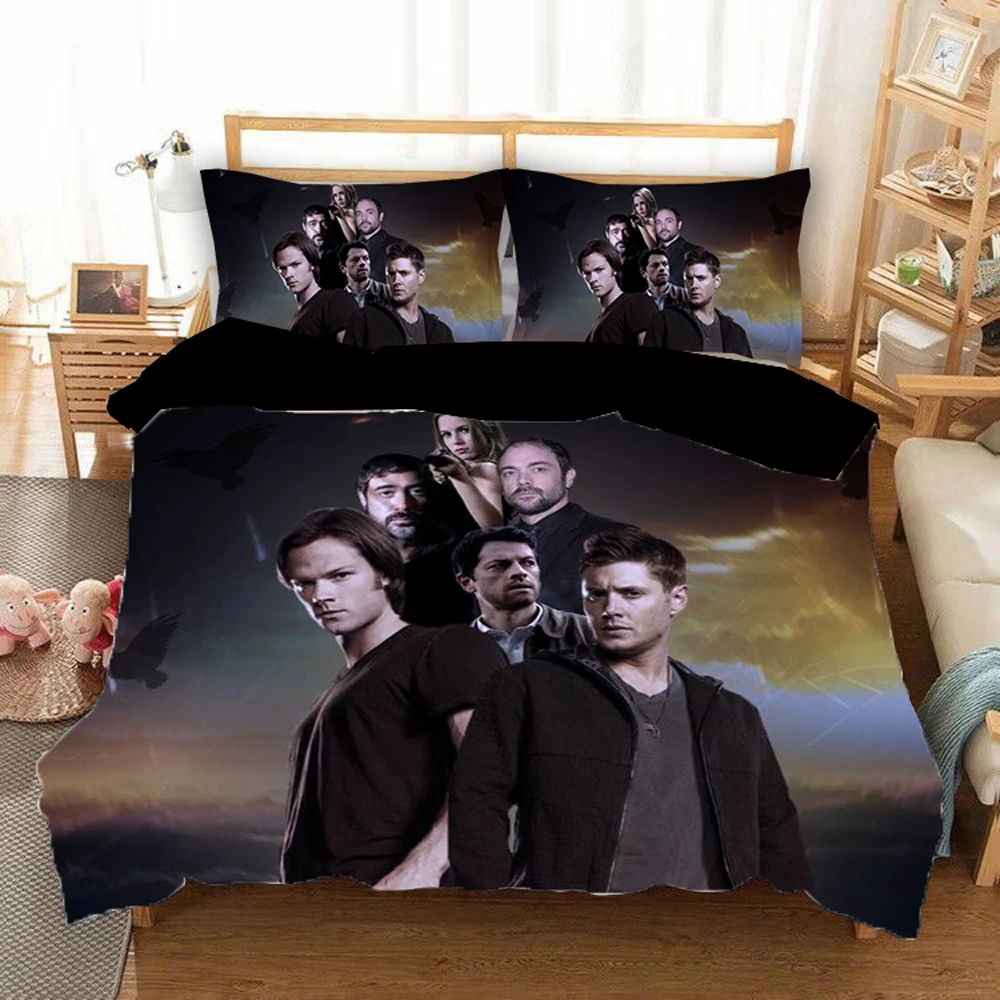 Surrounding the Evil Forces Supernaturl Dean Bed Linen Bedding Covers Comforter Bedding Sets Bedclothes Bed Set (NO sheet)
Surrounding the Evil Forces Supernaturl Dean Bed Linen Bedding Covers Comforter Bedding Sets Bedclothes Bed Set (NO sheet)