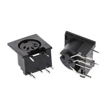 10 Pcs/Set PCB Panel Mount Female Connector DIN5 DIN 5-Pin Jack DS-5-01 MIDI
10 Pcs/Set PCB Panel Mount Female Connector DIN5 DIN 5-Pin Jack DS-5-01 MIDI